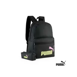Set Mochila negra Puma Phase
