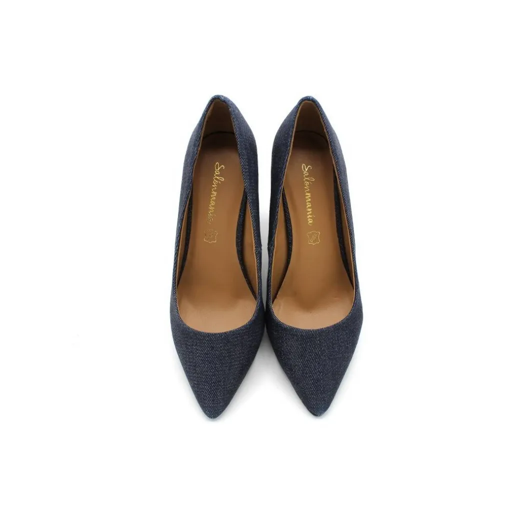 STILETTO TACÓN ANCHO VAQUERO