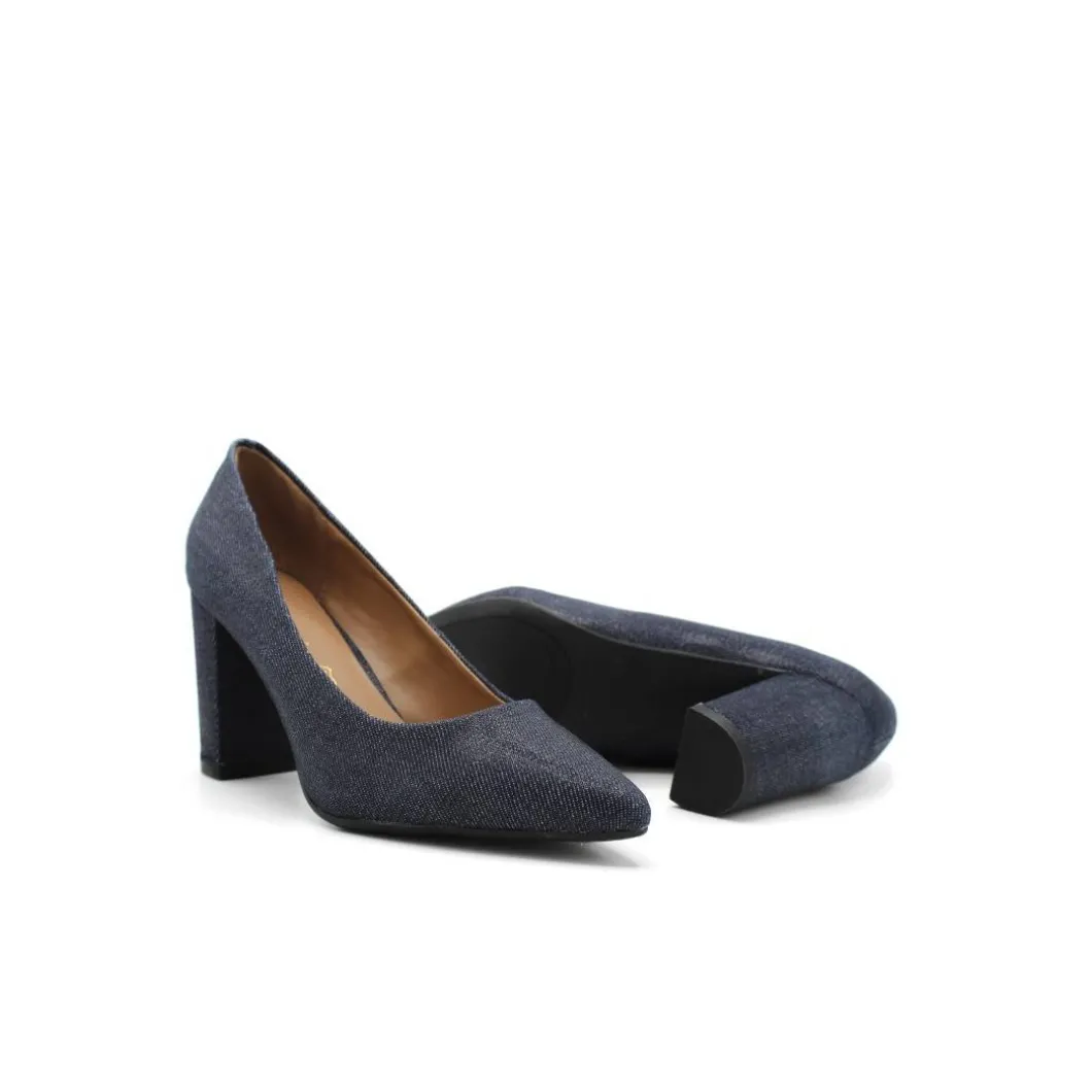 STILETTO TACÓN ANCHO VAQUERO