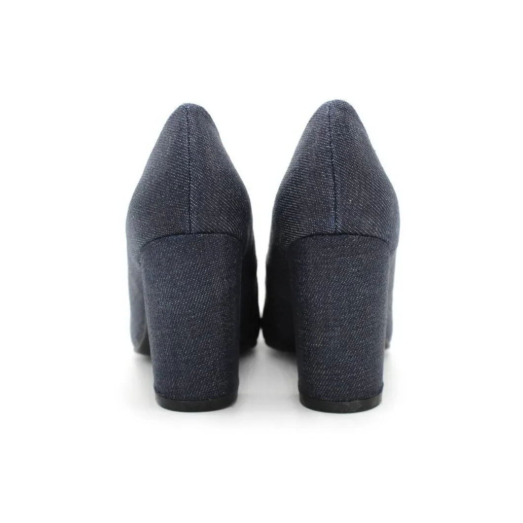 STILETTO TACÓN ANCHO VAQUERO