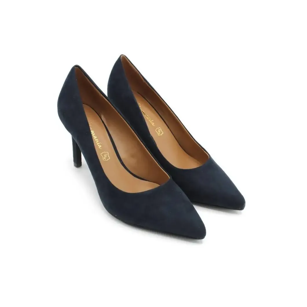 STILETTO TACÓN FINO MARINO