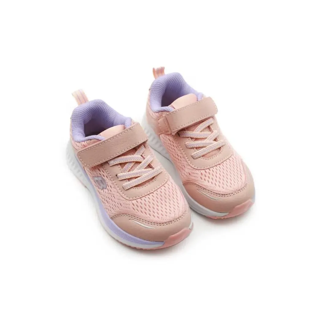 Zapatilla B Jr doble memory rosa