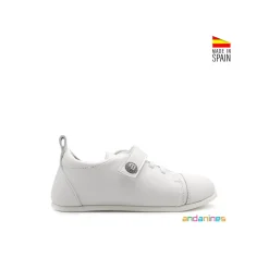 Zapatilla blanca vegana respetuosa