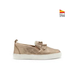 ZAPATILLA CAMPING DORADA