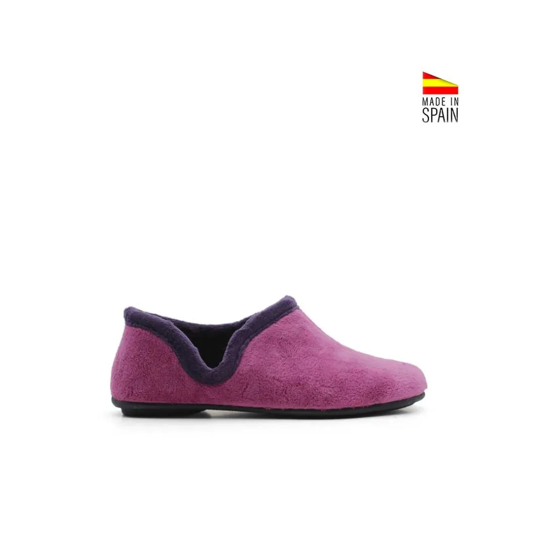 Zapatilla casa cerrada kokis magenta