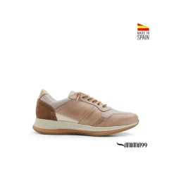Zapatilla casual e-confort beige