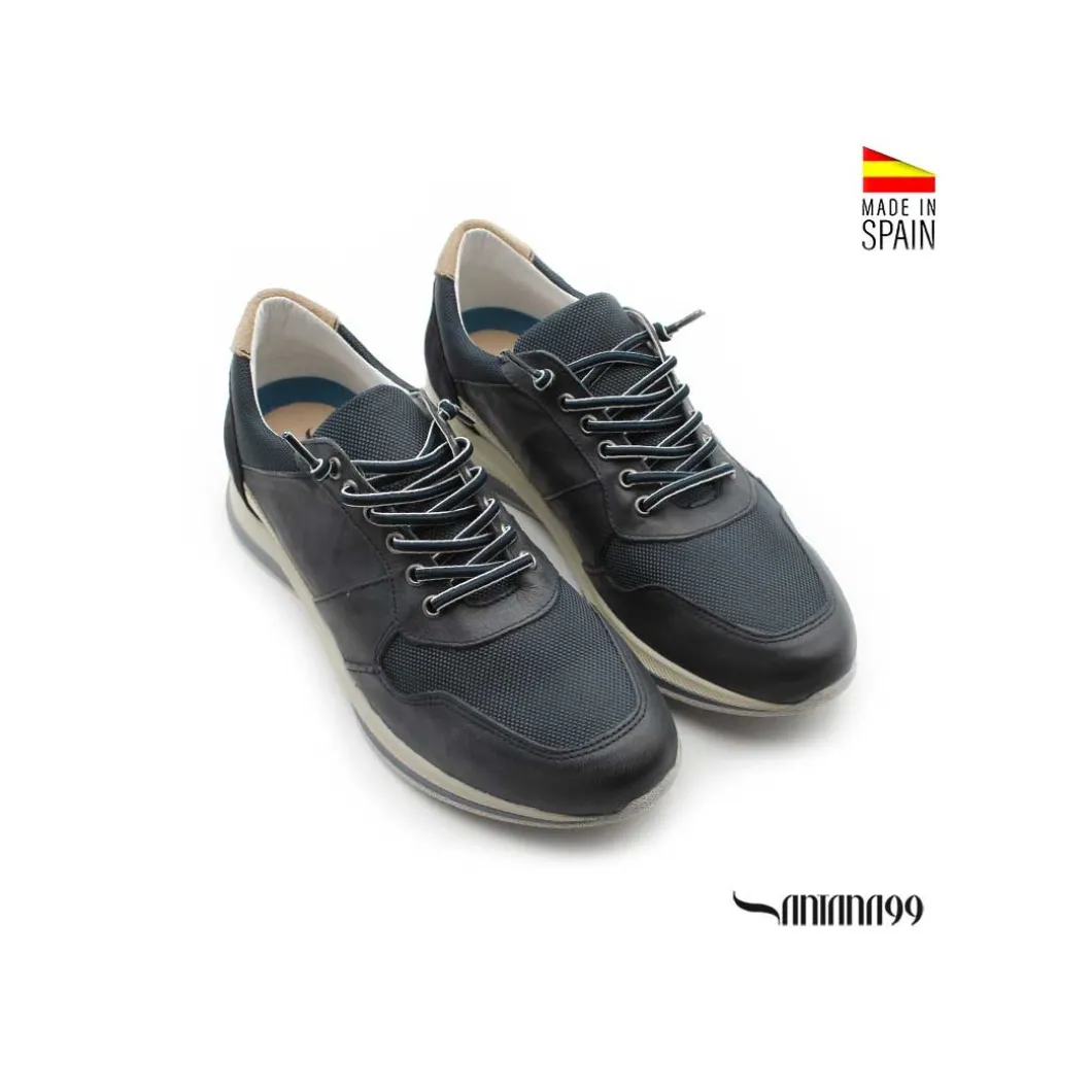 Zapatilla casual e-confort marino