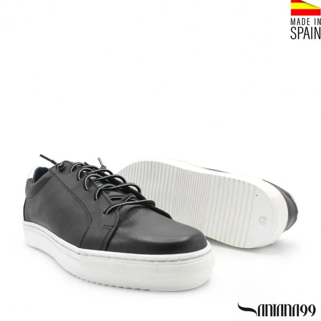 ZAPATILLA CASUAL SANTANA NEGRA