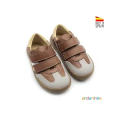 Zapatilla cuero respetuosa Andanines
