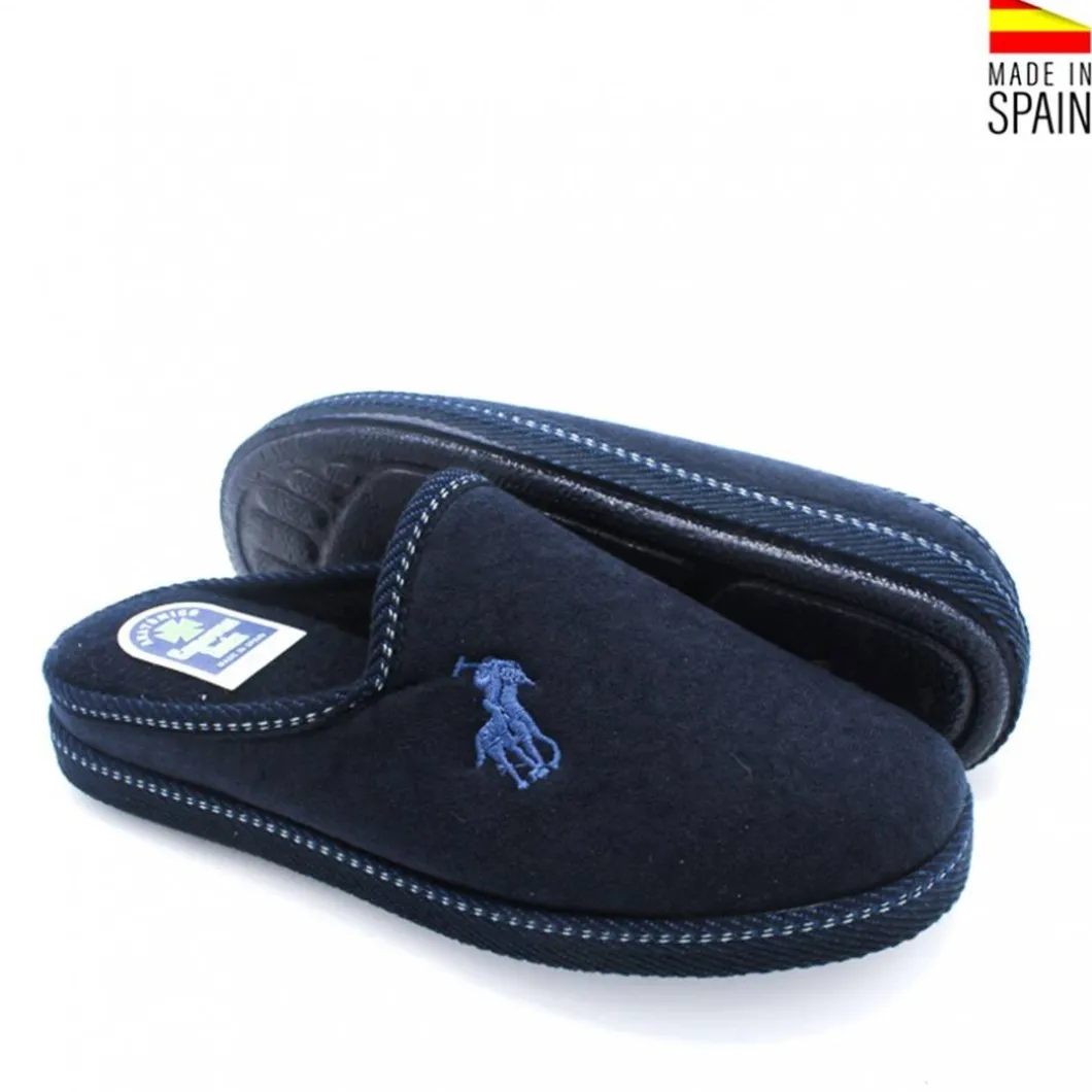 Zapatilla de casa 791 azul marino