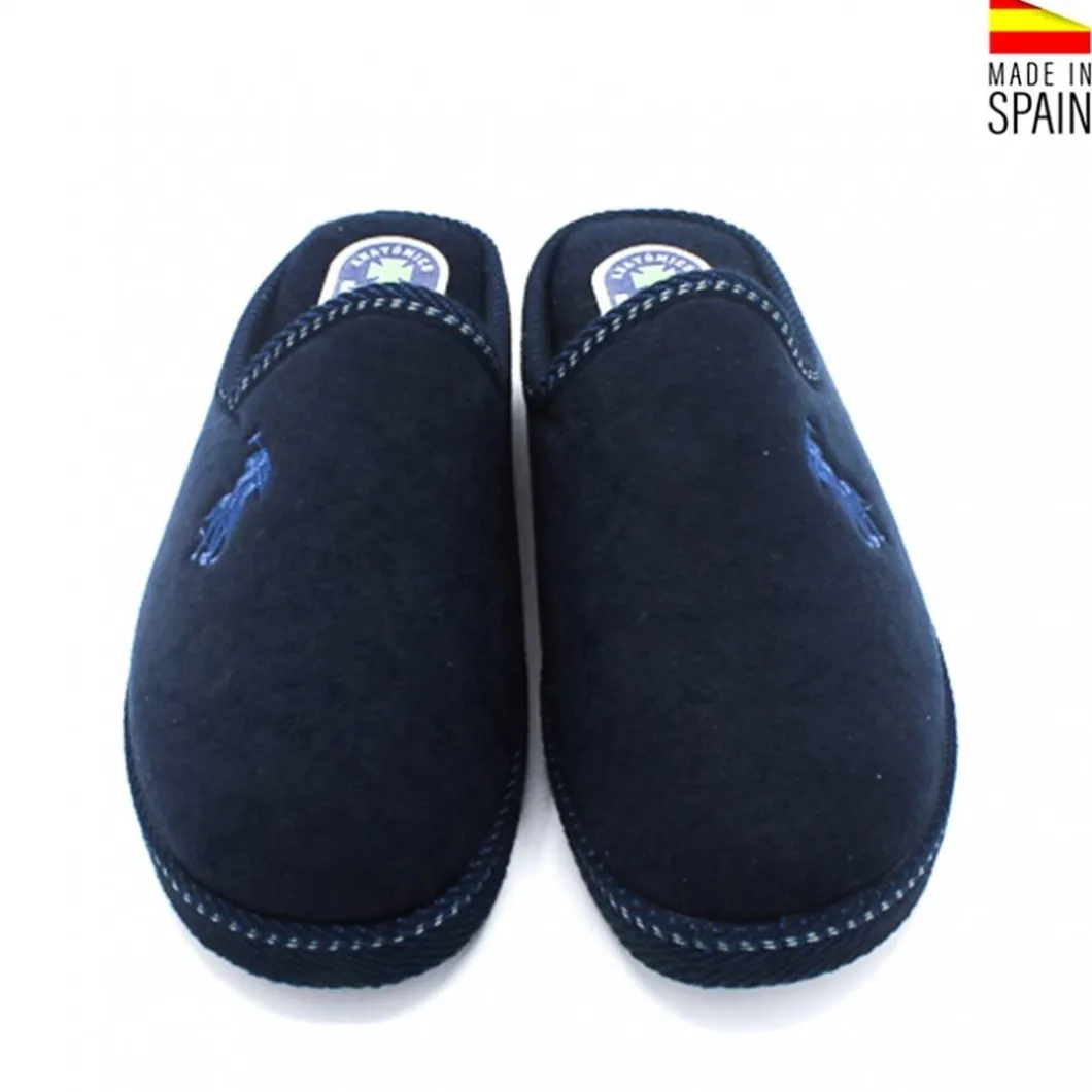 Zapatilla de casa 791 azul marino