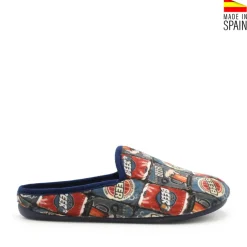 Zapatilla de casa beer azul marino