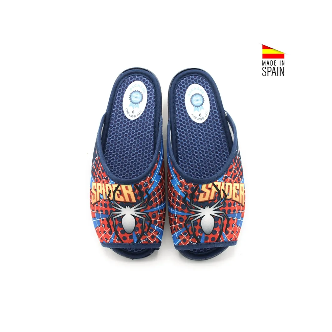 Zapatilla de casa marino spiderman