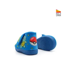 Zapatilla de casa Pokemon azul