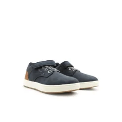 Zapatilla de vestir azul marino