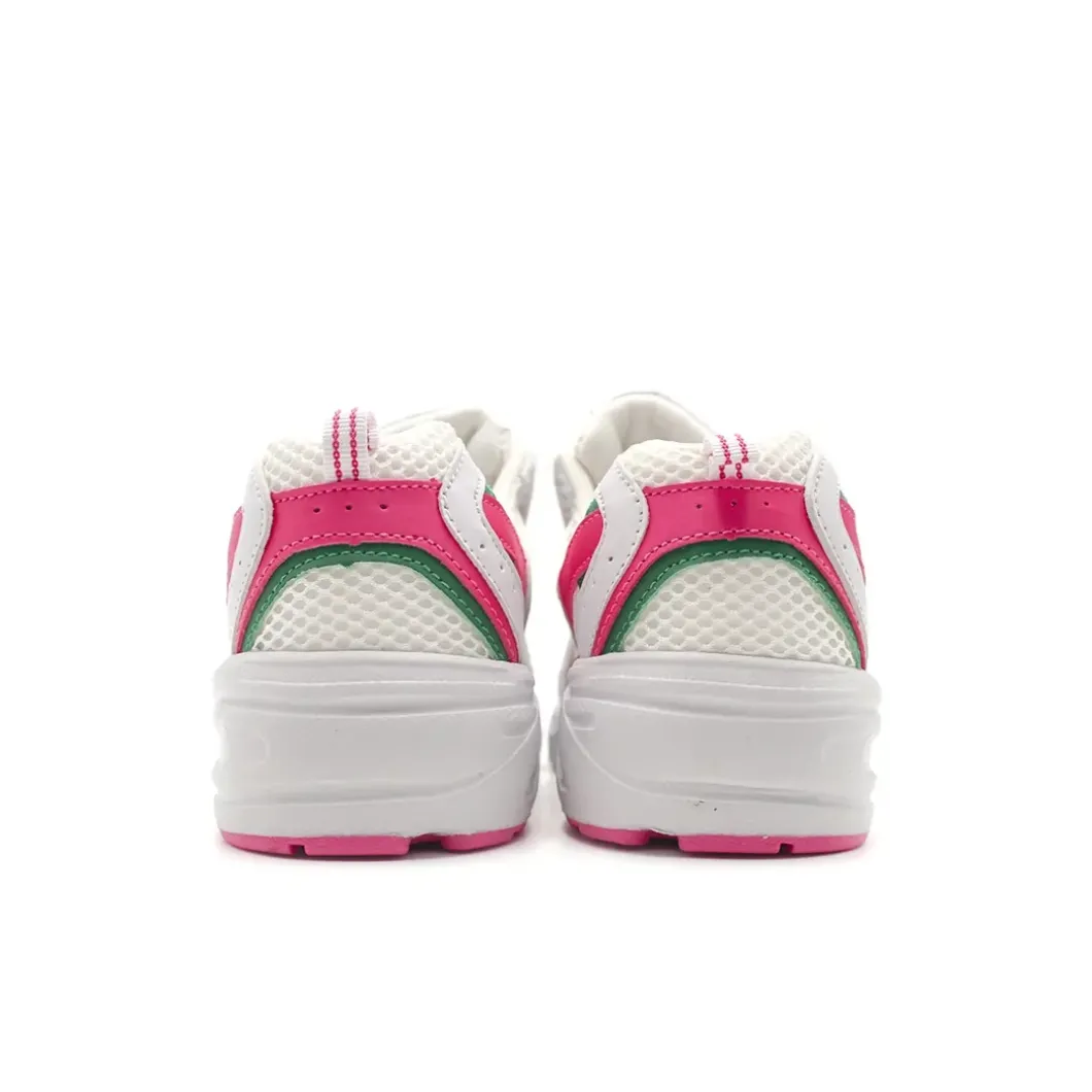 Zapatilla deportiva blanco fucsia 540