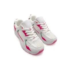 Zapatilla deportiva blanco fucsia 540