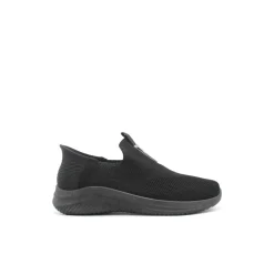 Zapatilla elástica slip on negro