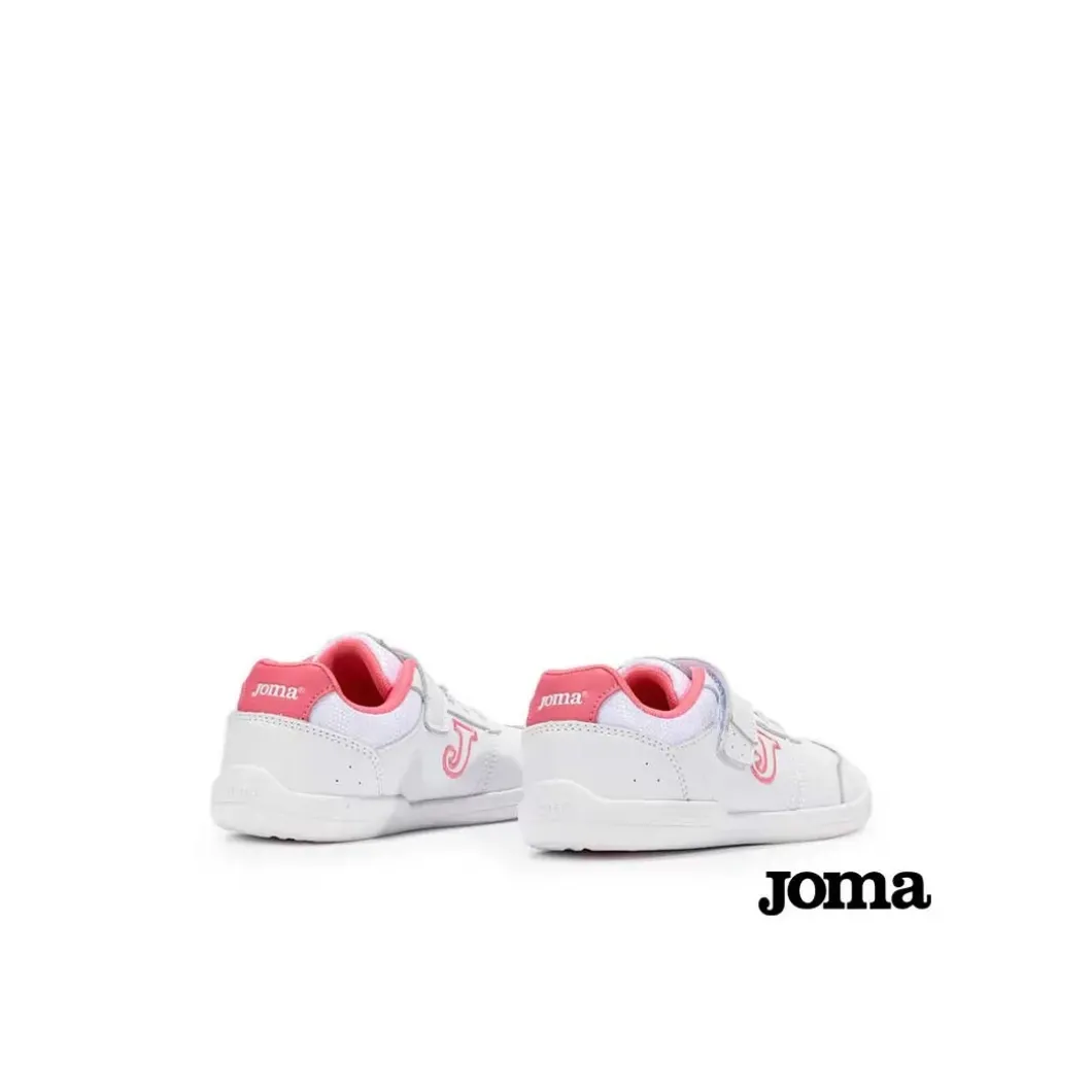 Zapatilla Joma Vela barefoot blanco-rosa