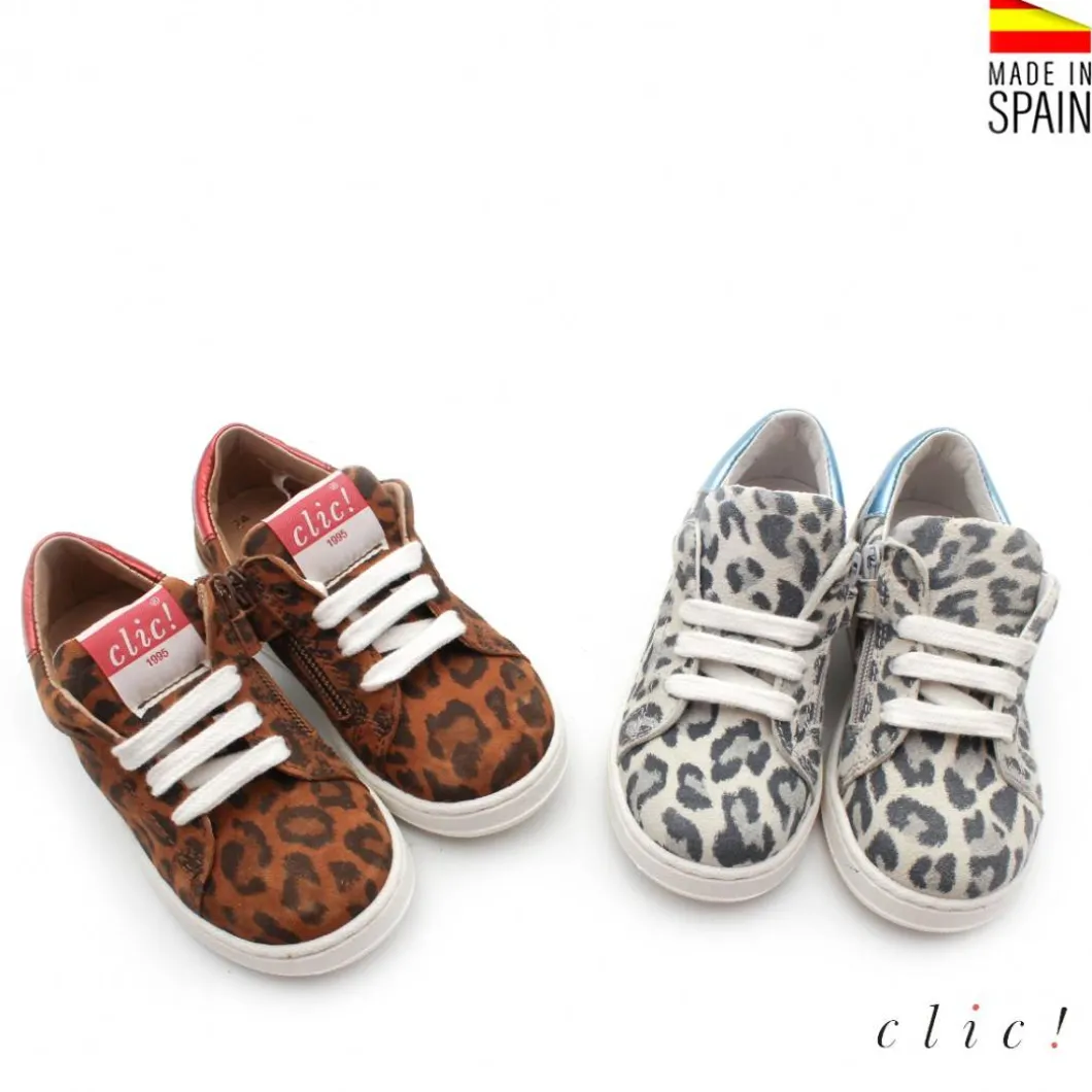 ZAPATILLA LEOPARD CLIC!