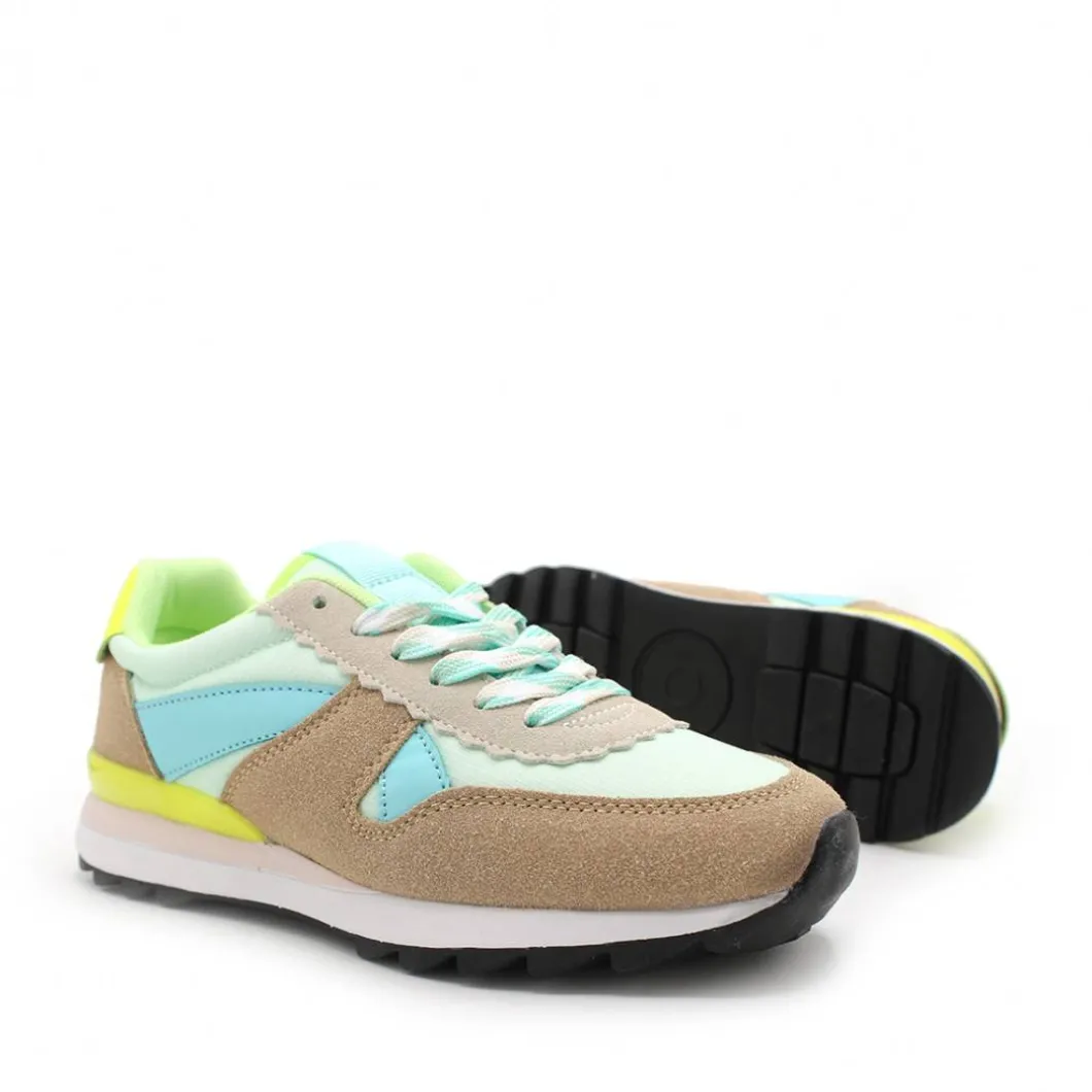 Zapatilla memory rue amarilla