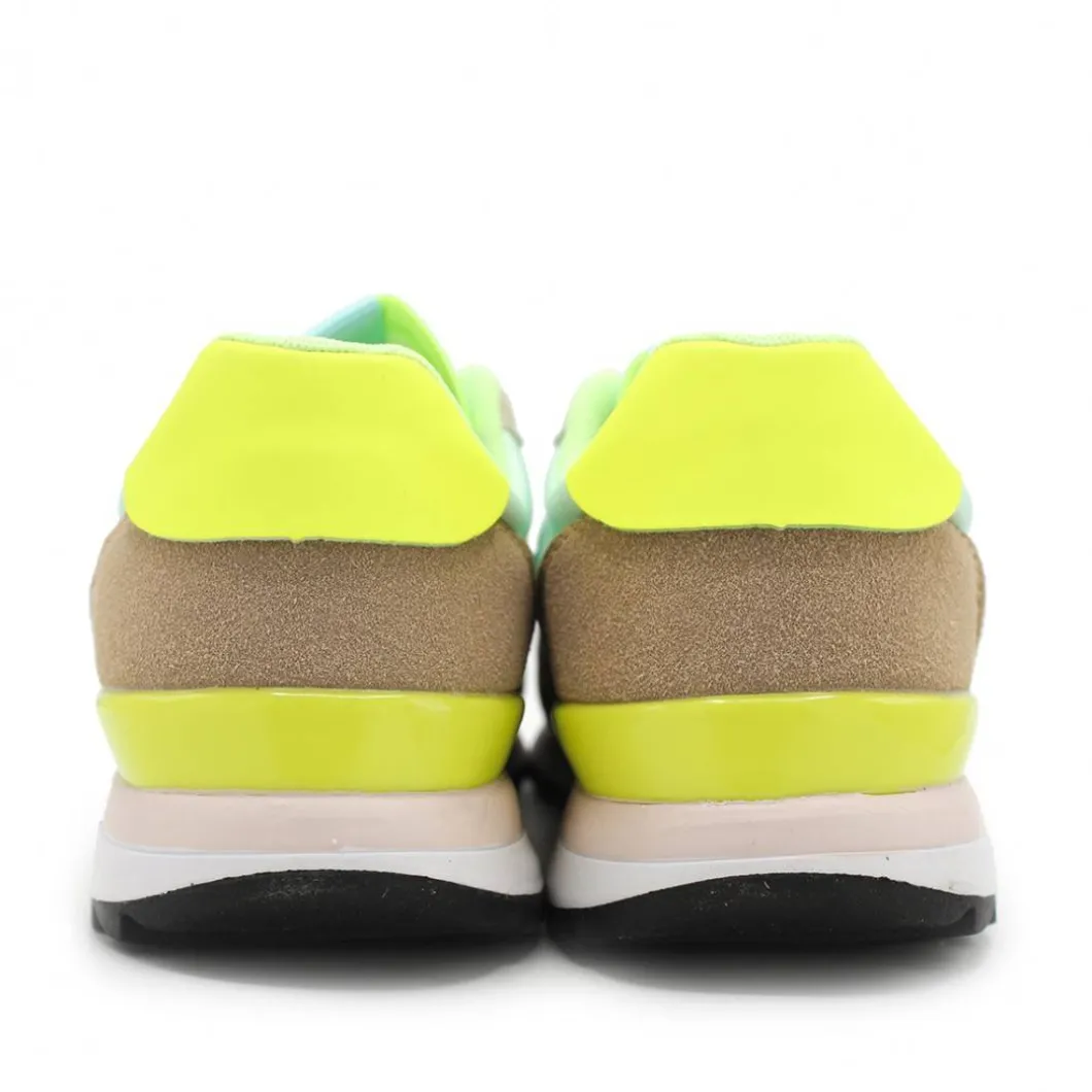 Zapatilla memory rue amarilla
