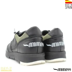 Zapatilla piel RAY-Z negra
