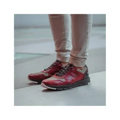 ZAPATILLA PIEL RAY-Z ROJA