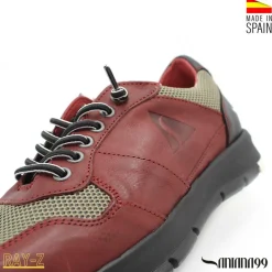 ZAPATILLA PIEL RAY-Z ROJA