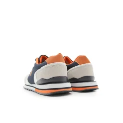 Zapatilla Rider 84 marino y naranja