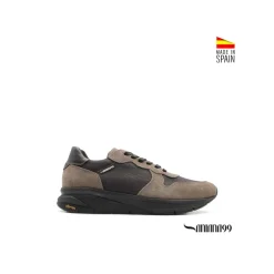 Zapatilla taupe Santana99 + Vibram