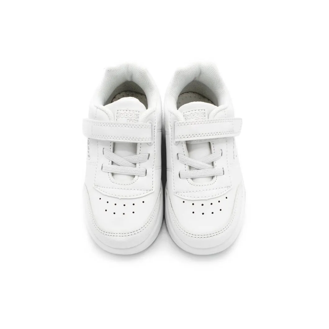 Zapatilla velcro blanca