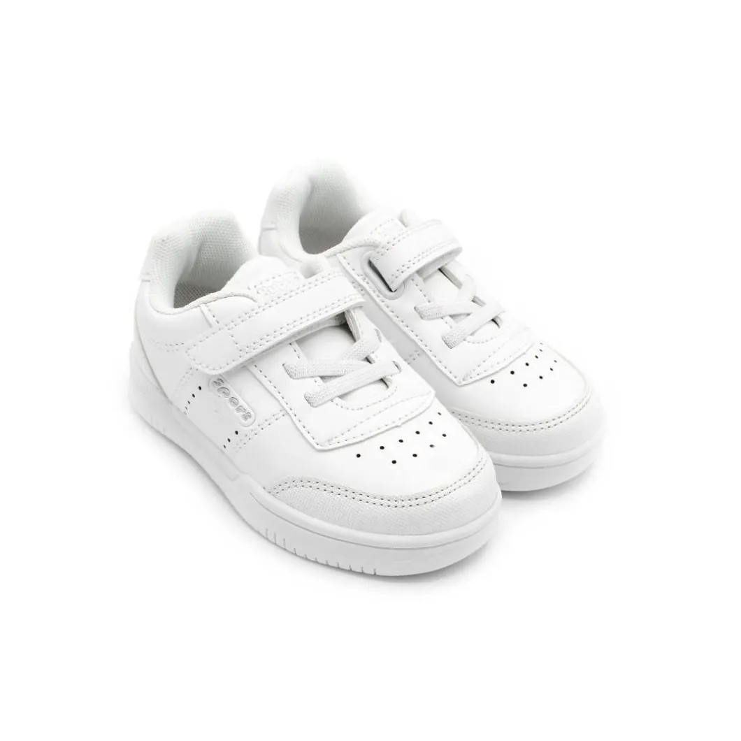 Zapatilla velcro blanca