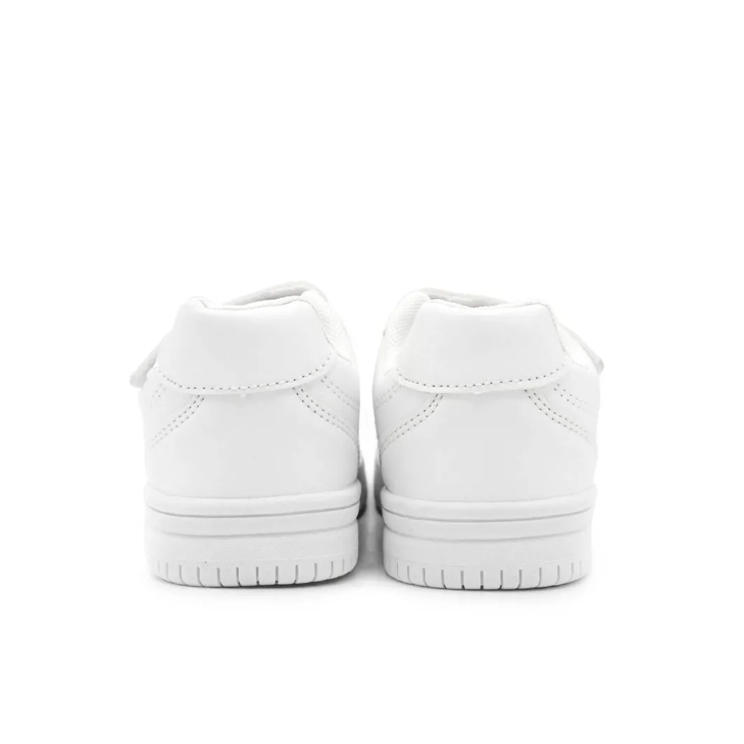 Zapatilla velcro blanca