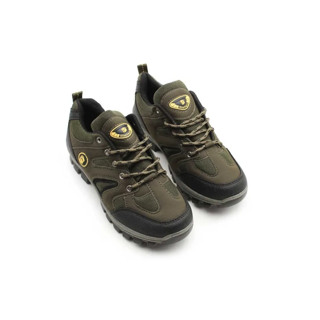 Zapatilla verde unisex para trekking