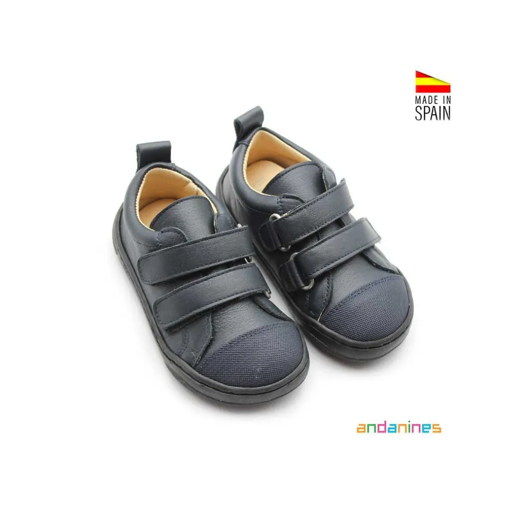 Zapatillas ALL marino barefoot Andanines