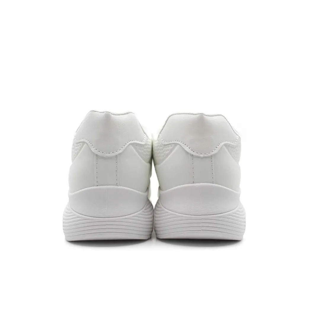 Zapatillas blancas con cámara de aire