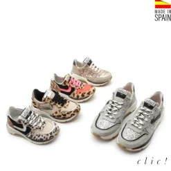 Zapatillas casual leopardo o glitter
