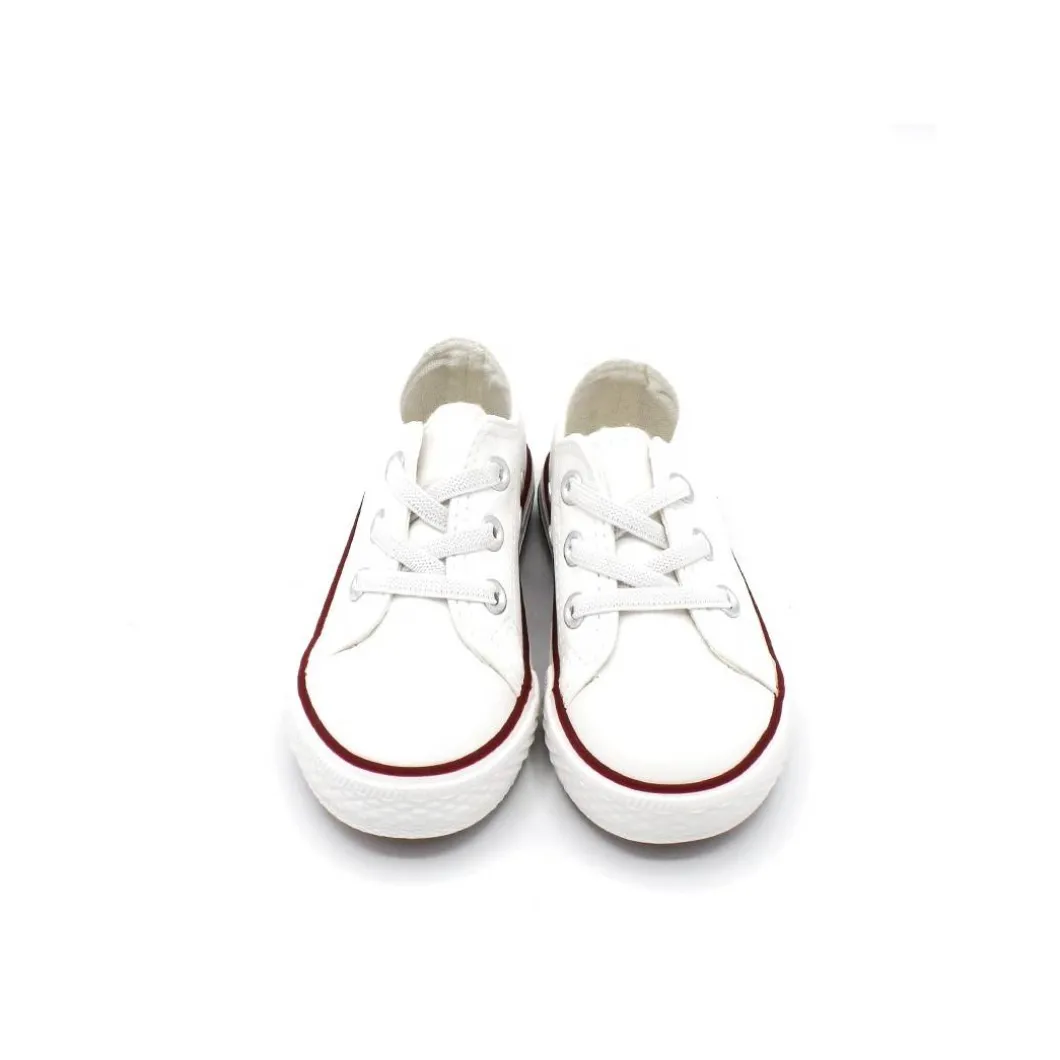 ZAPATILLAS CV BABY POLIPIEL BLANCA