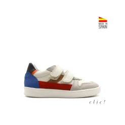 Zapatillas de colores con velcros Clic!