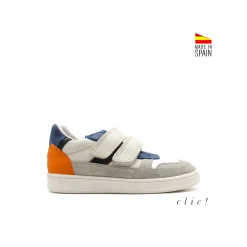 Zapatillas de colores con velcros Clic!