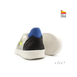 Zapatillas de colores con velcros Clic!