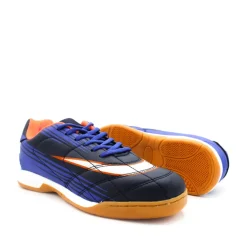 Zapatillas de fútbol sala marino - naranja