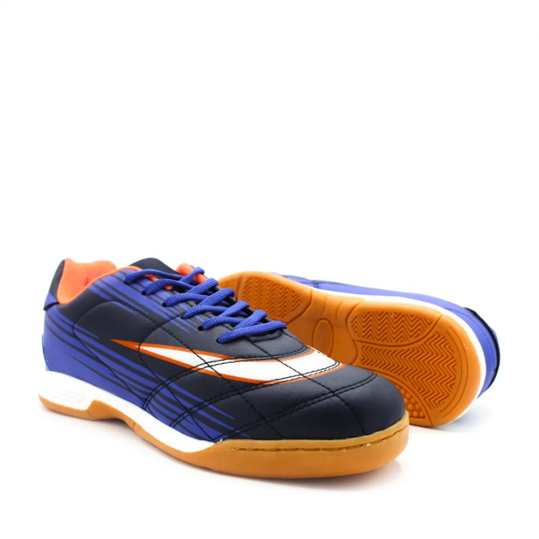 Zapatillas de fútbol sala marino - naranja