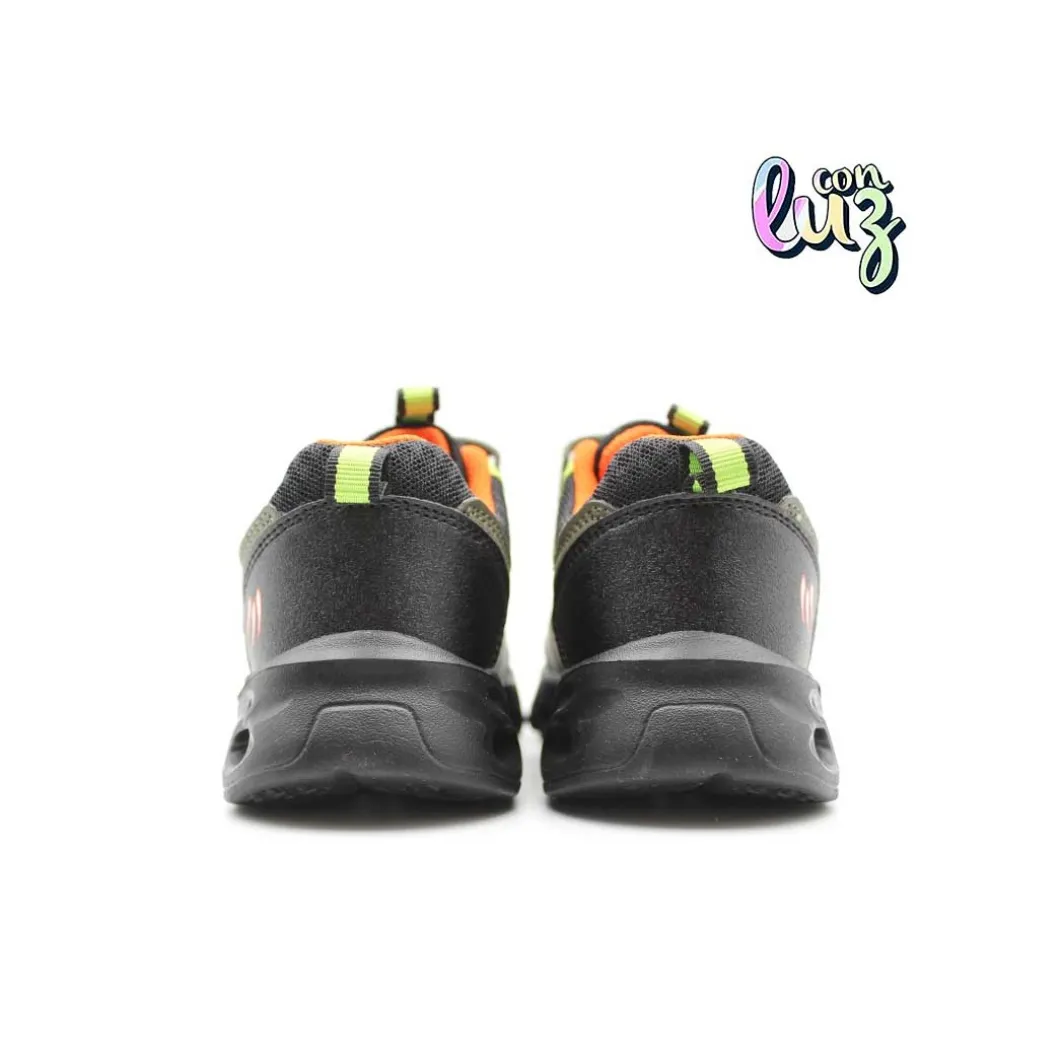 Zapatillas dinosaurio con luces
