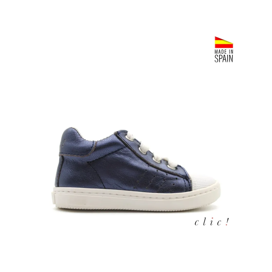 Zapatillas metalizadas cordones de Clic!