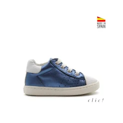 Zapatillas metalizadas cordones de Clic!