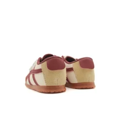 Zapatillas nisuka velcro burdeos