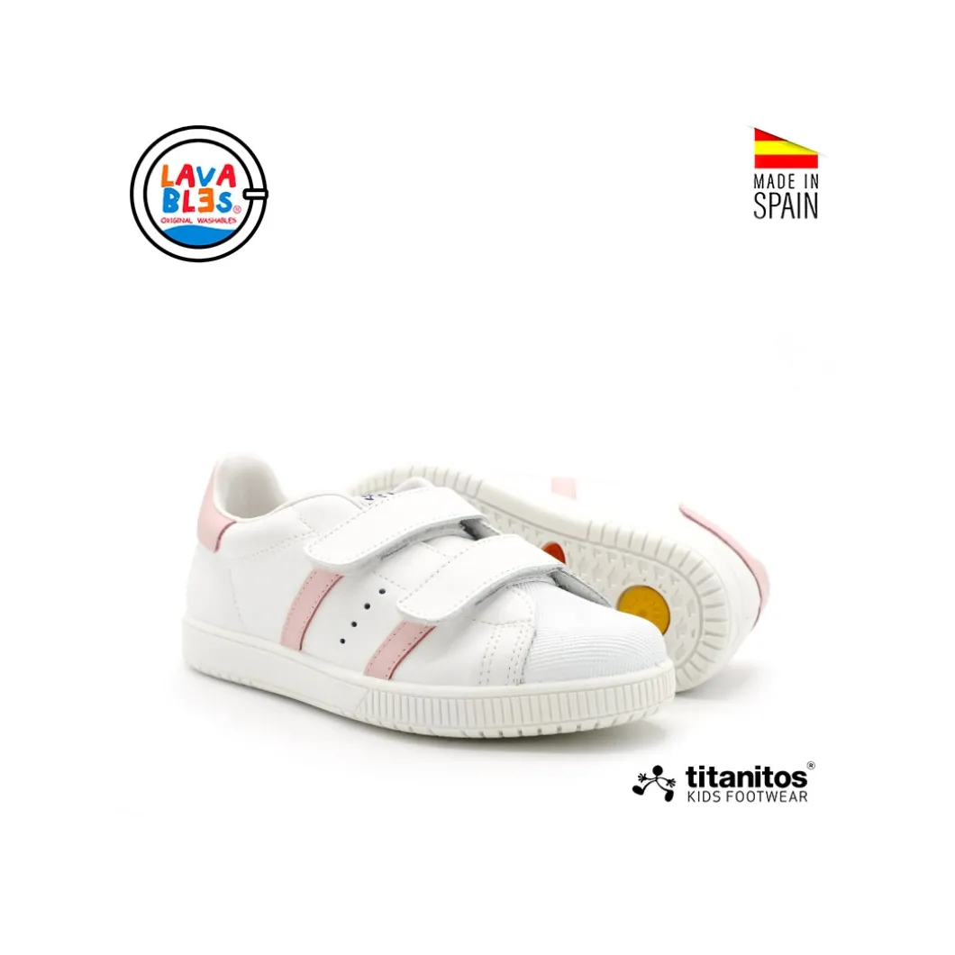 Zapatillas Titanitos lavables blanca