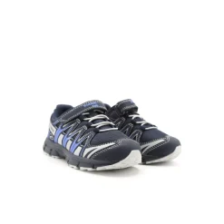 Zapatillas trail con velcro azul marino